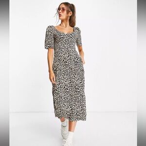Leopard ASOS midi dress 🐆